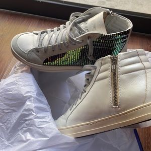 P448 Jake Monogram Mid Sneaker